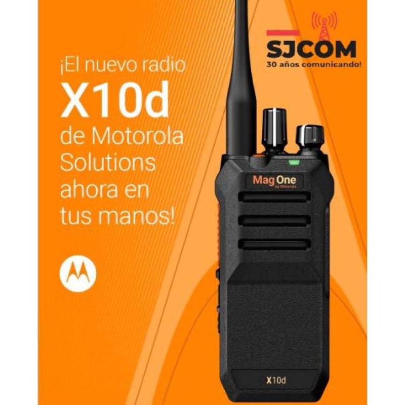 Rádio Portátil Motorola Mag One X10D