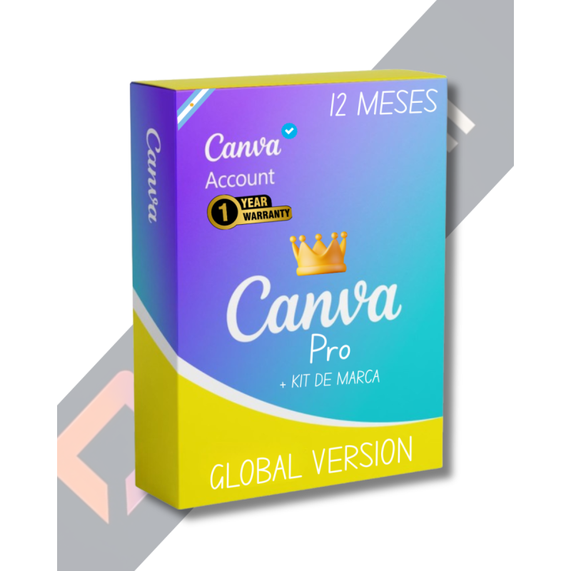 Canva Pro - 12 Meses Garantizados