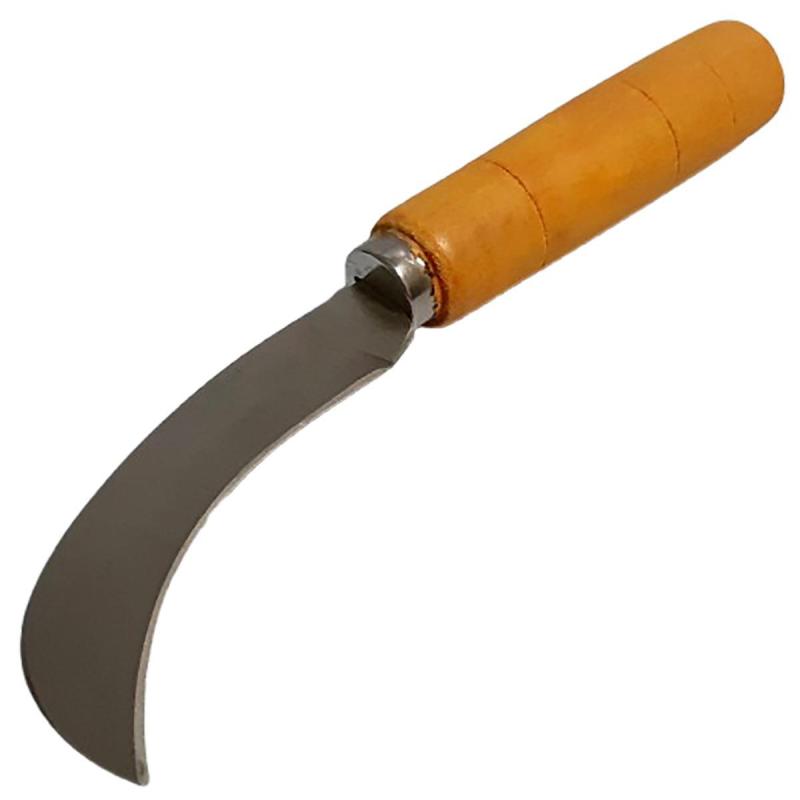 Cuchillo de Hoja Curva Floricultura Bonsái Injerto