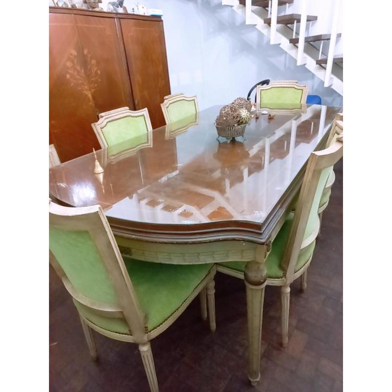 Juego comedor estilo luisxv