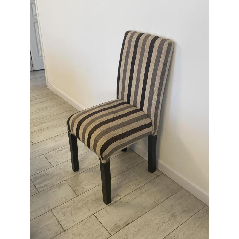 silla madera chenille