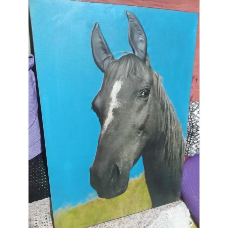 Cuadro caballo 3D