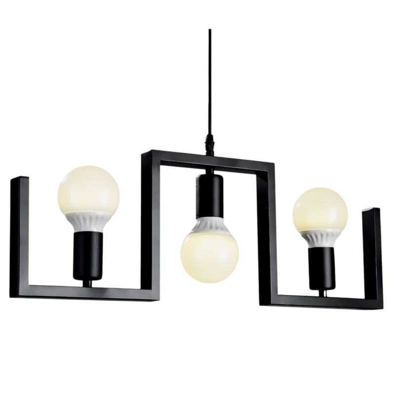 Lámpara Colgante de Hierro - 3/4