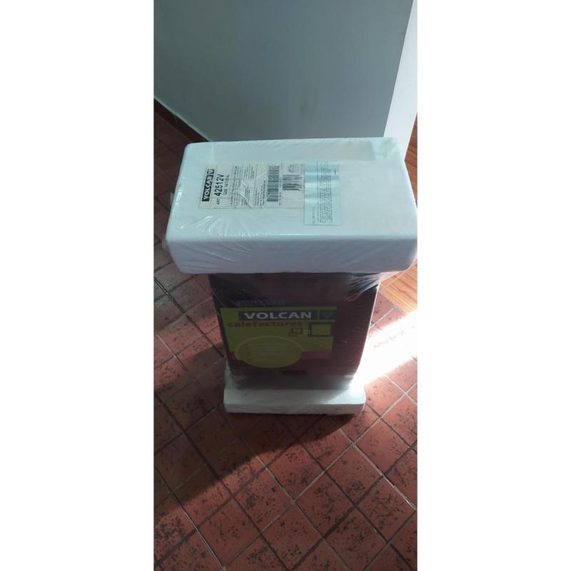 Calefactor tiro balanceado Volcán S/ Salida modelo 42512V.  2500 Gas Natural. Nuevo - 5/5