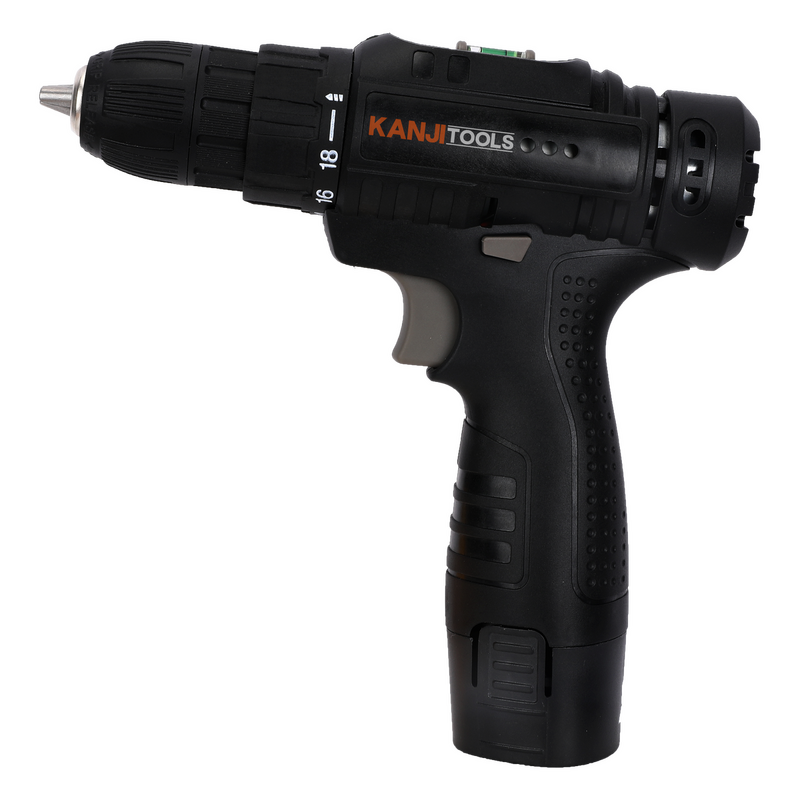 Atornillador Inalambrico Kanji Tools 12v Kit-at121pb