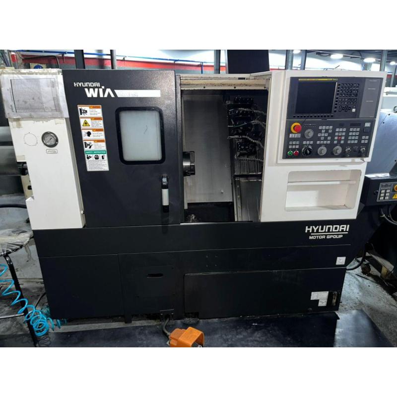 Torno a CNC de Rack Usado Marca Hyundai-Wia año 2022, modelo KIT4500