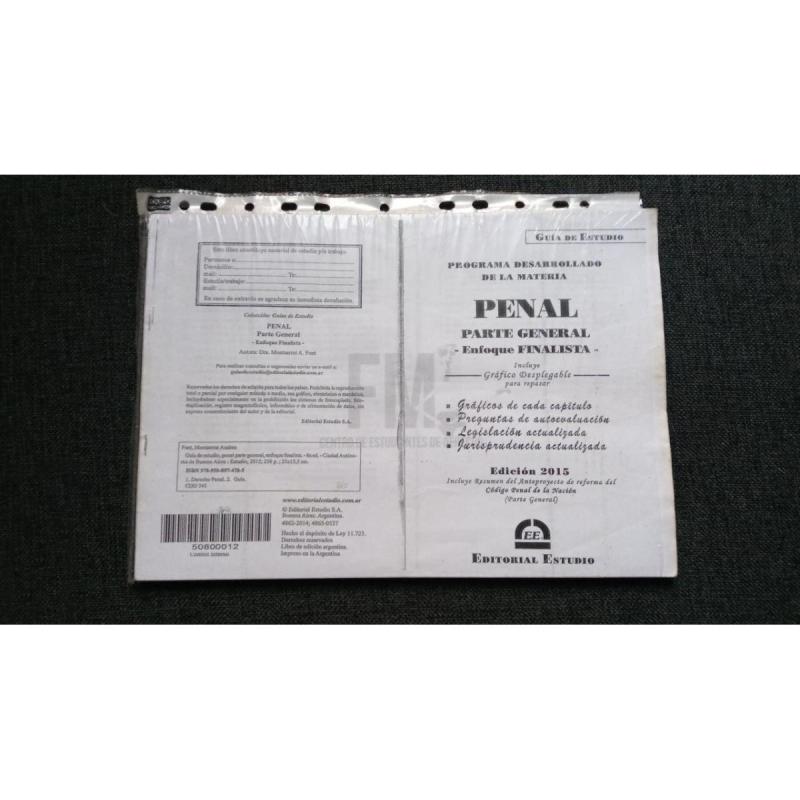 Manual De Derecho Penal 2015 - Fotocopiado Usado
