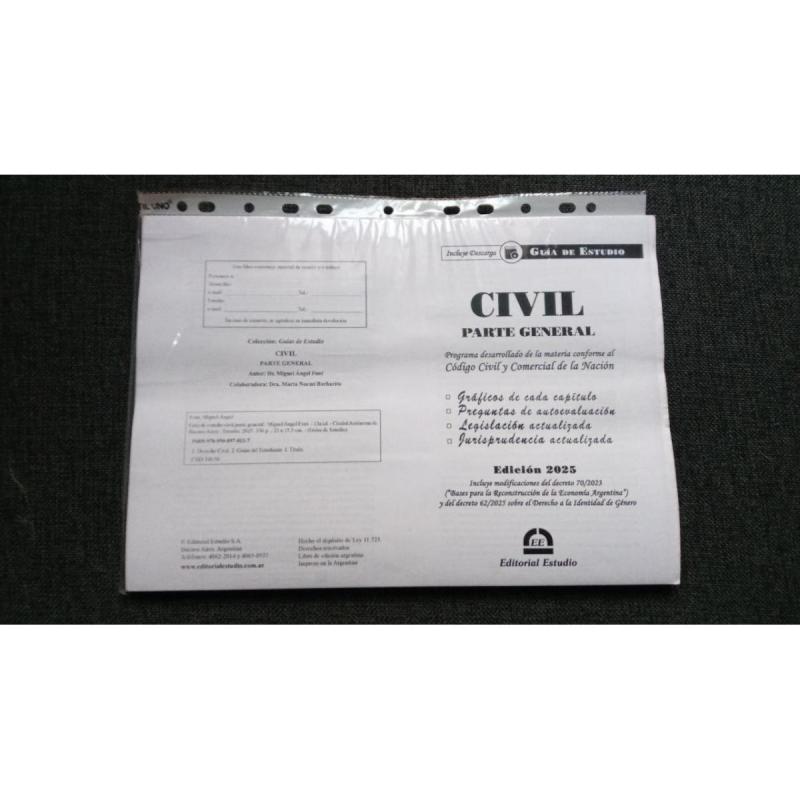 Manual De Derecho Civil 2025 - Fotocopiado Usado