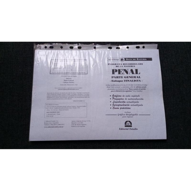 Manual De Derecho Penal 2024 - Fotocopiado Usado