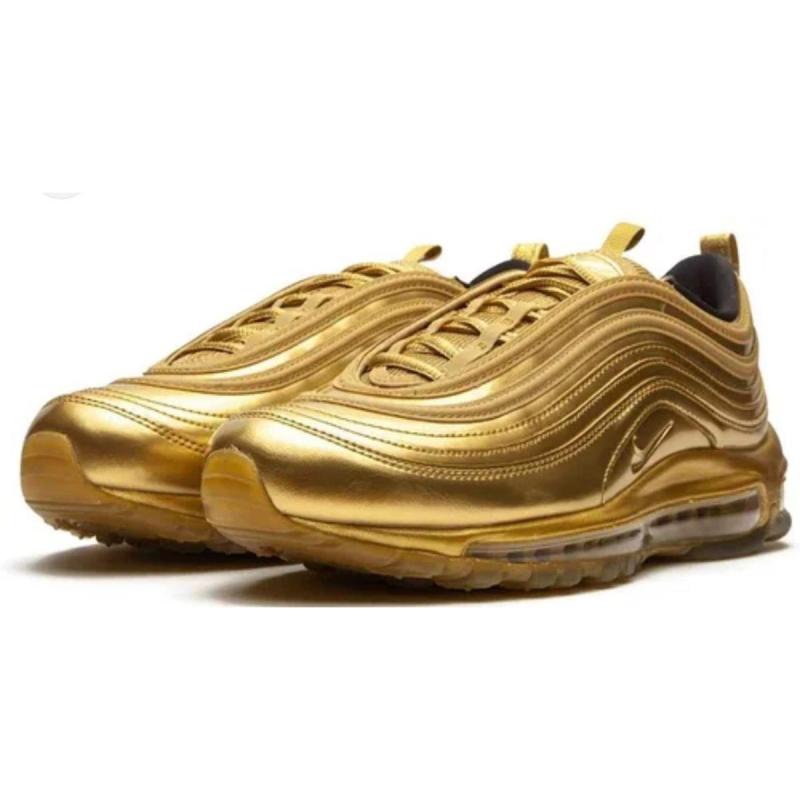 Nike Air Max 97 QS Metallic Gold Hombre Original