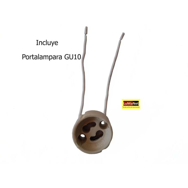 Spot De Embutir De Chapa Cobre Para Lampara Dicroica GU10 - 5/6