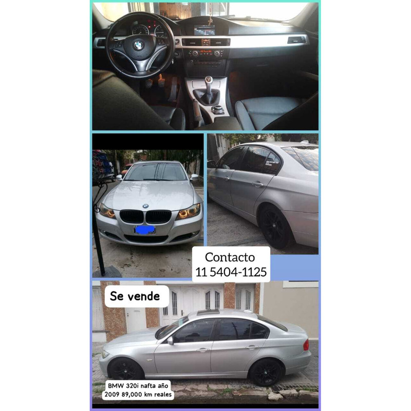 Vendo Bmw 320i año 2009 90.000km