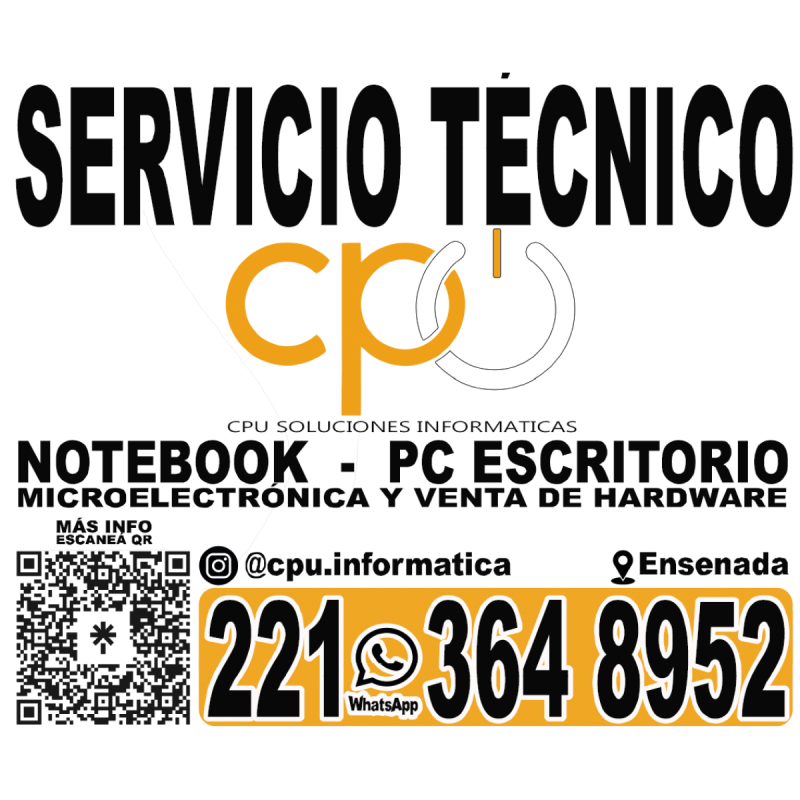 Cpu informatica | venta de hardware | microelectronica de notebooks | ciudad de la plata