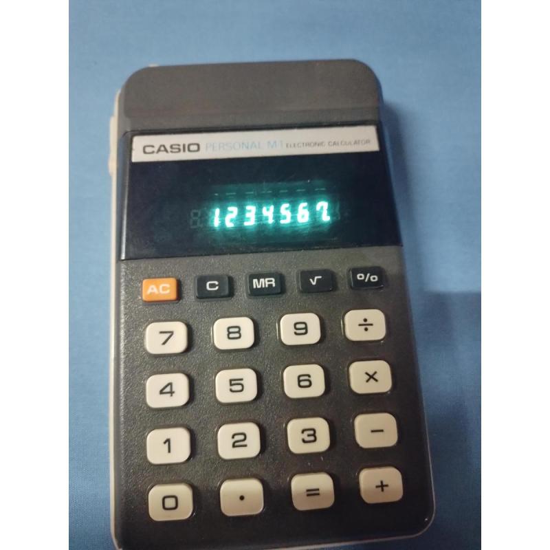 Calculadora Casio Antigua