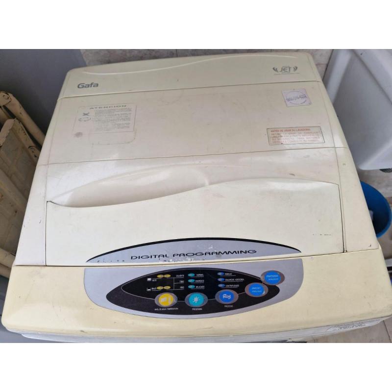 Lavarropas Gafa Jet System 7000 Digital. Funcionando