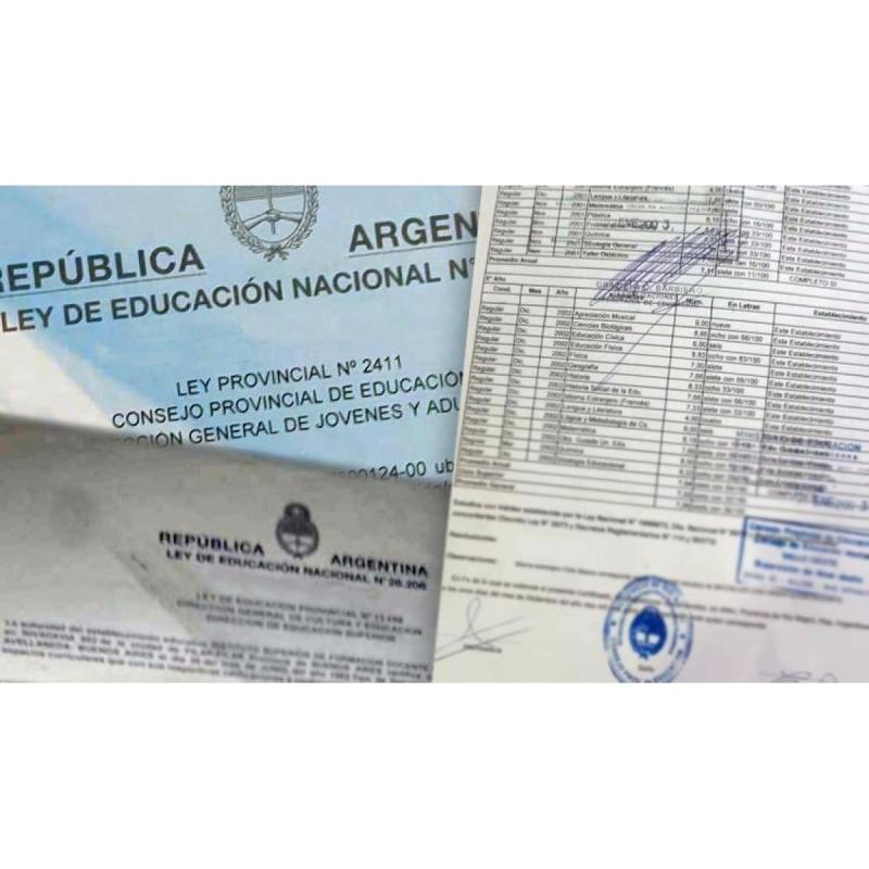 Capacitación - Títulos secundarios VENTA