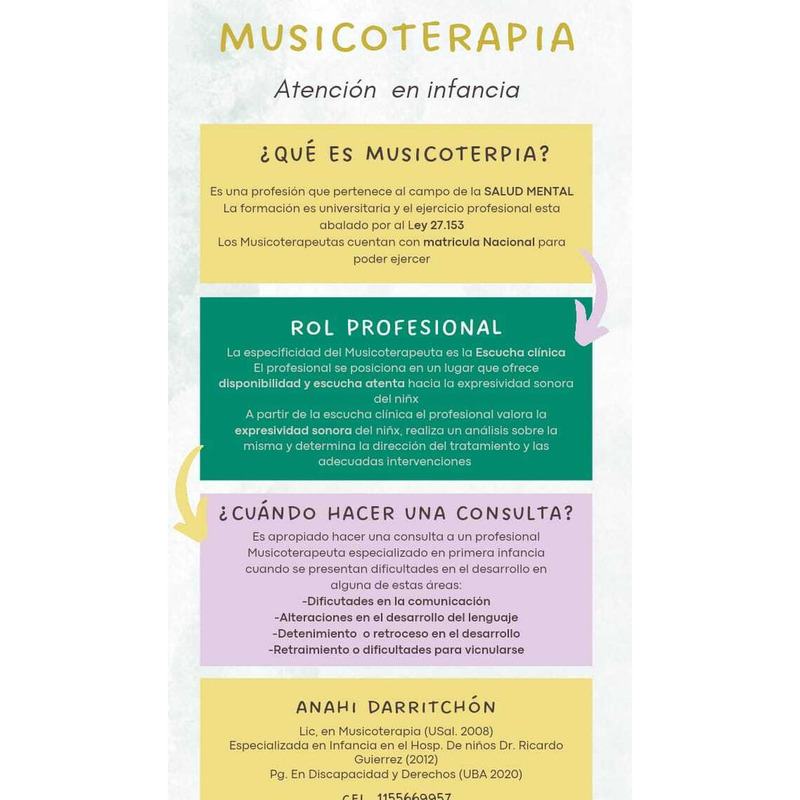 Musicoterapia para niños | Infancia Monte | Cañuelas | Lobos