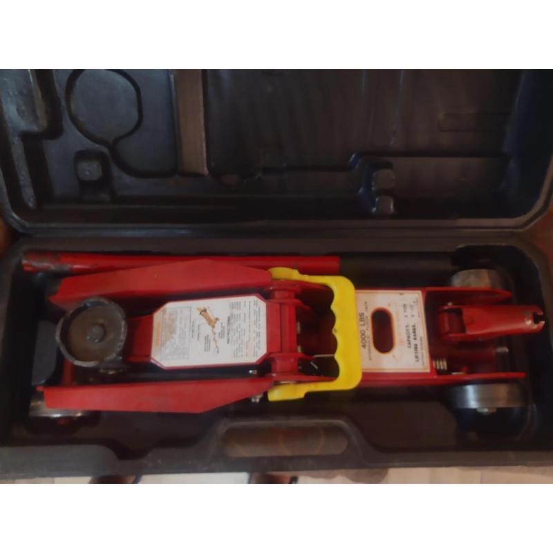 Crique Hidráulico Carrito Para Auto 2 Tn Con Maletín - 5