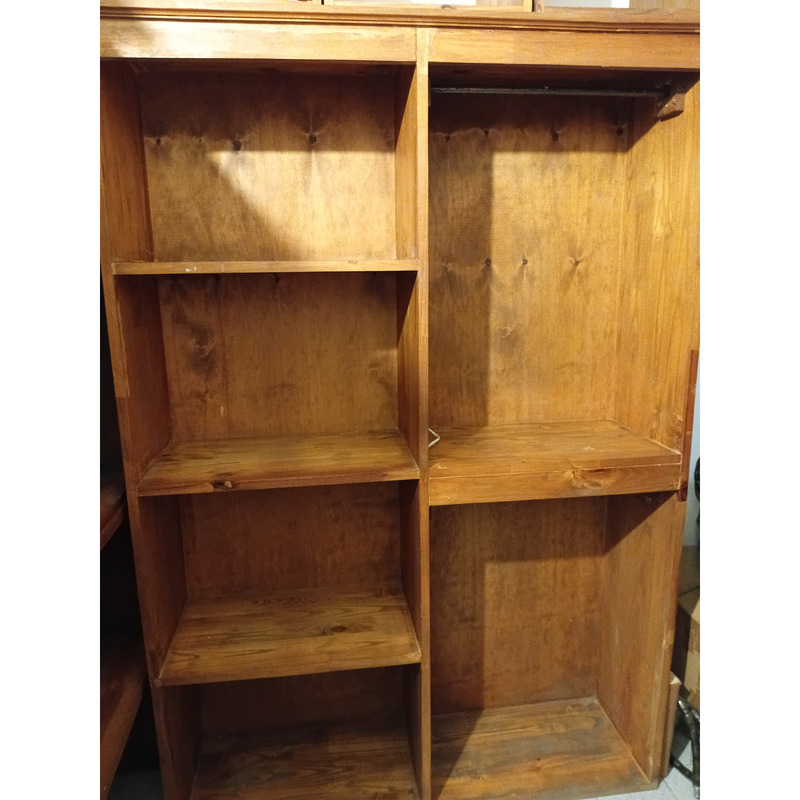 Mueble estantería pino macizo