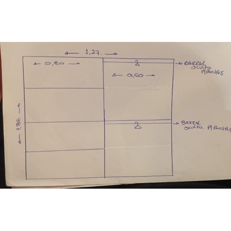 Mueble estantería pino macizo - 11