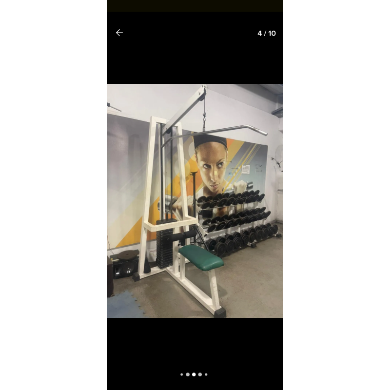 Maquinaria y quipamientos deportivo x lote!