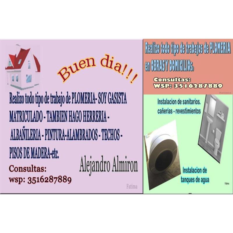 Herreria - Todo tipo de trabajos en domicilios y en obras -