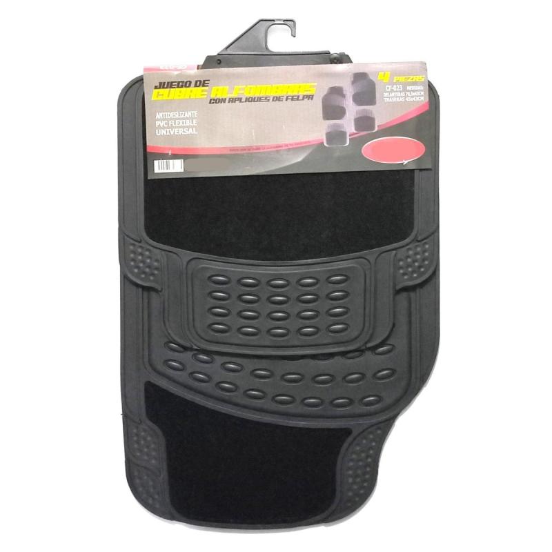 Cubre Alfombras Auto Universal 4 Piezas Premium
