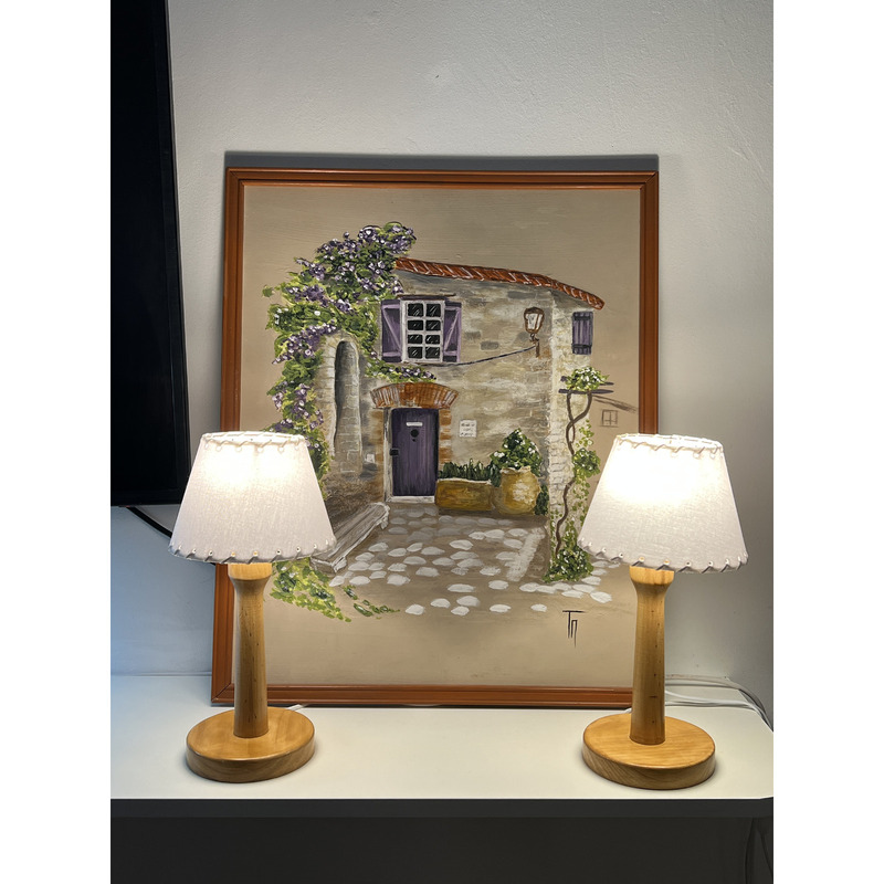 Lamparas de madera - 1/7