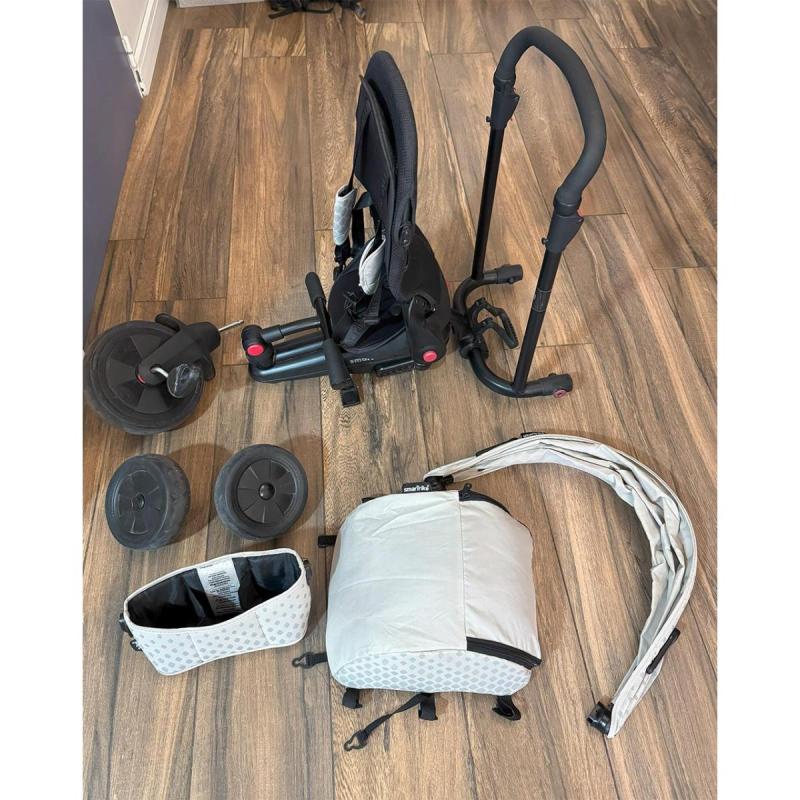 Triciclo SmarTrike color negro - Evolutivo y multifunción - fdbz - 6