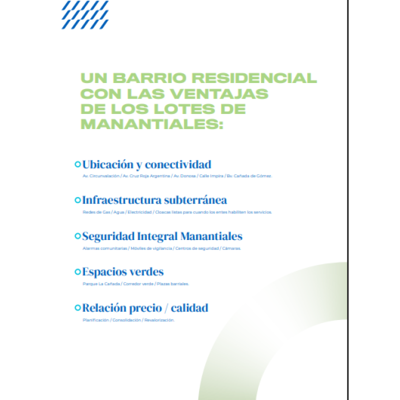Abras Manantiales terreno venta - 3