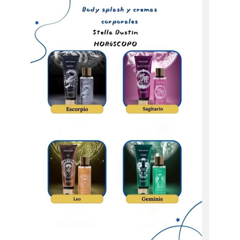 Body splash y cremas