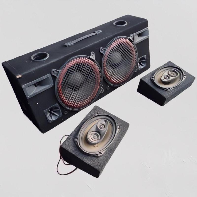 Combo de Parlantes para Auto