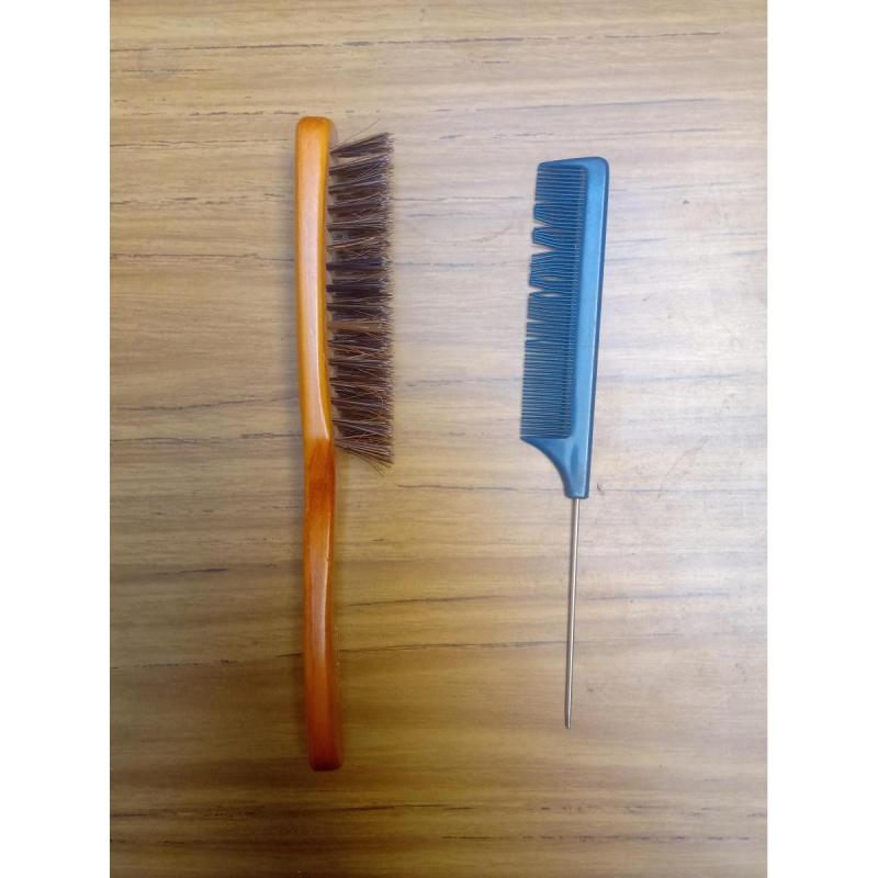 Set de peine, cepillos y separadores para peinado