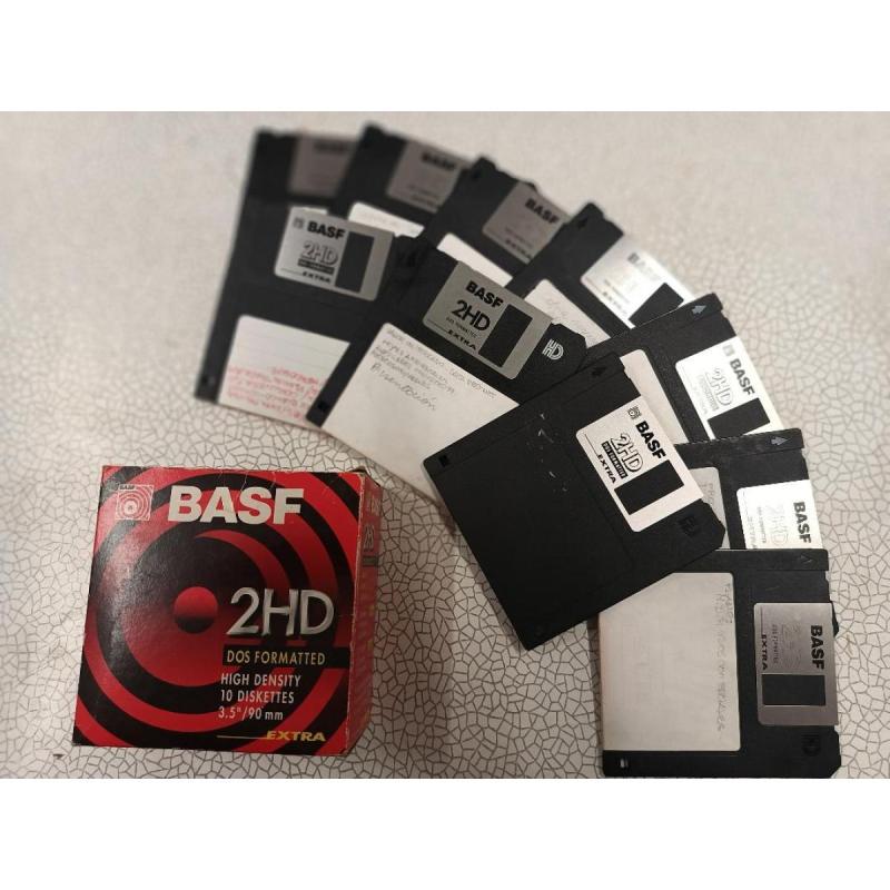Diskettes 3,5 Usados En Lote Por 60 Unidades