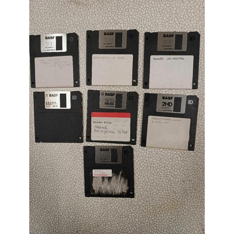 Diskettes 3,5 Usados En Lote Por 60 Unidades - 4