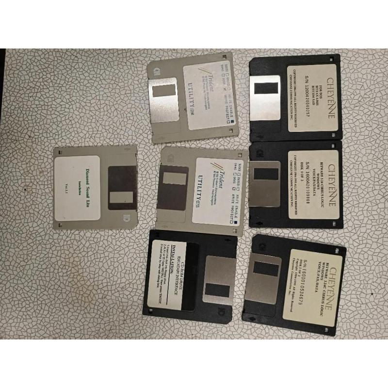 Diskettes 3,5 Usados En Lote Por 60 Unidades - 5