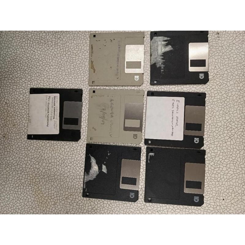 Diskettes 3,5 Usados En Lote Por 60 Unidades - 7