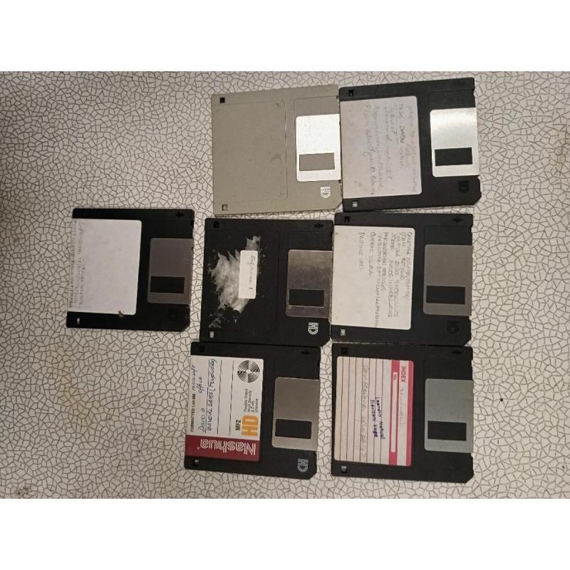 Diskettes 3,5 Usados En Lote Por 60 Unidades - 8
