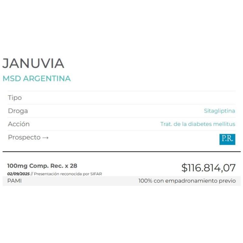 Diabetes Sitagliptina