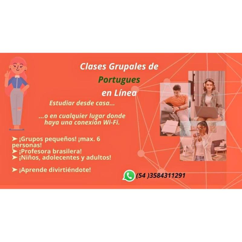 Clases de portugués (Prof. nativa) - 2