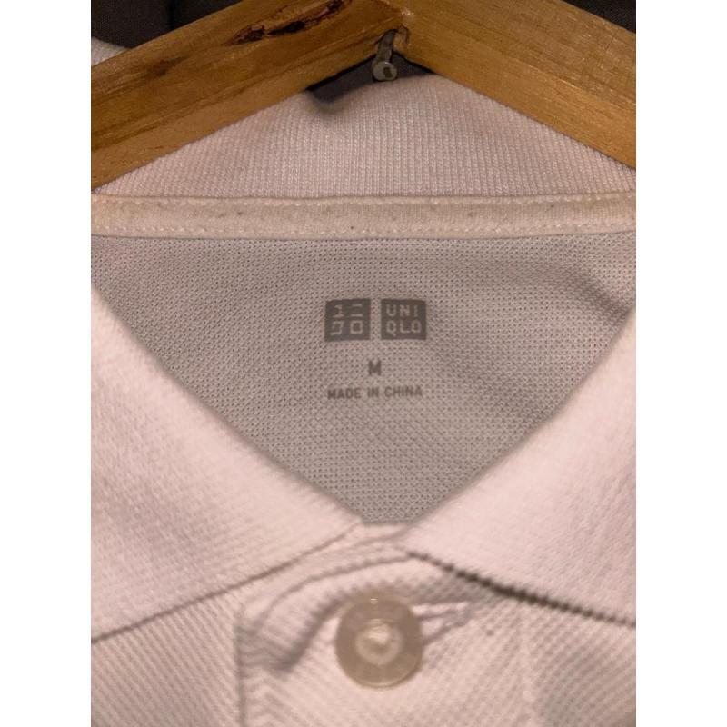 Chomba blanca uniqlo dry pique - 2