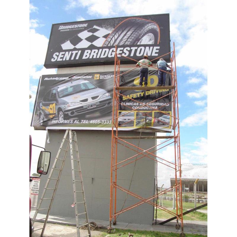 Fabricacion, Colocacion y retiros de carteles