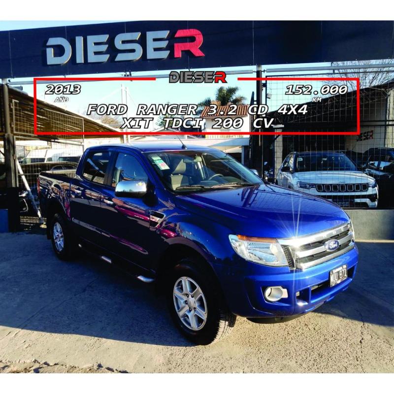 Ford ranger 3.2 cd 4x4 xit tdci 200 cv