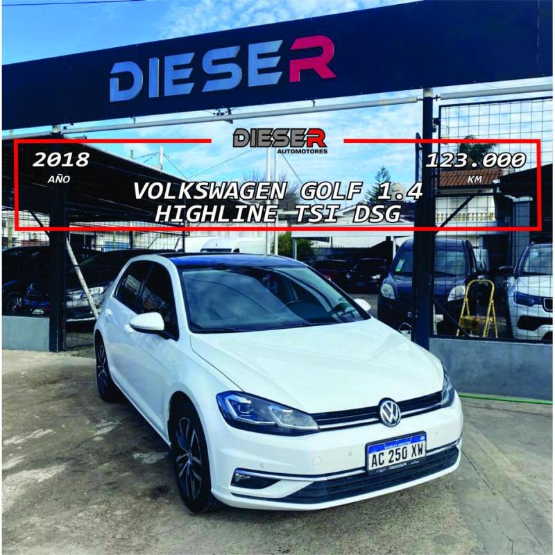 Volkswagen golf 1.4 tsi confortline
