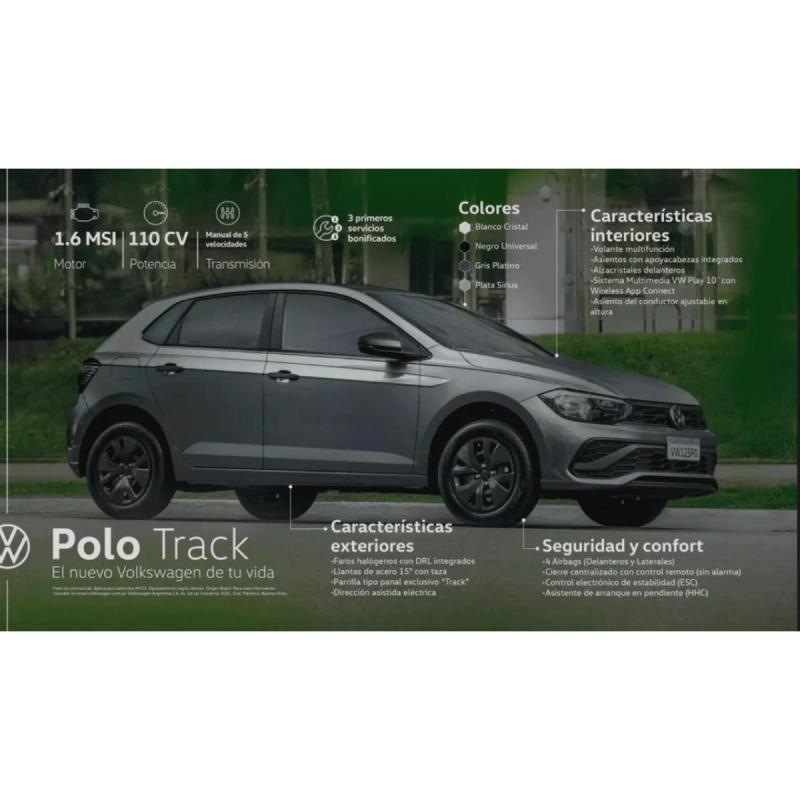 Vendo Plan 70/30 Polo Track 9 cuotas pagas listo.para adjudicación