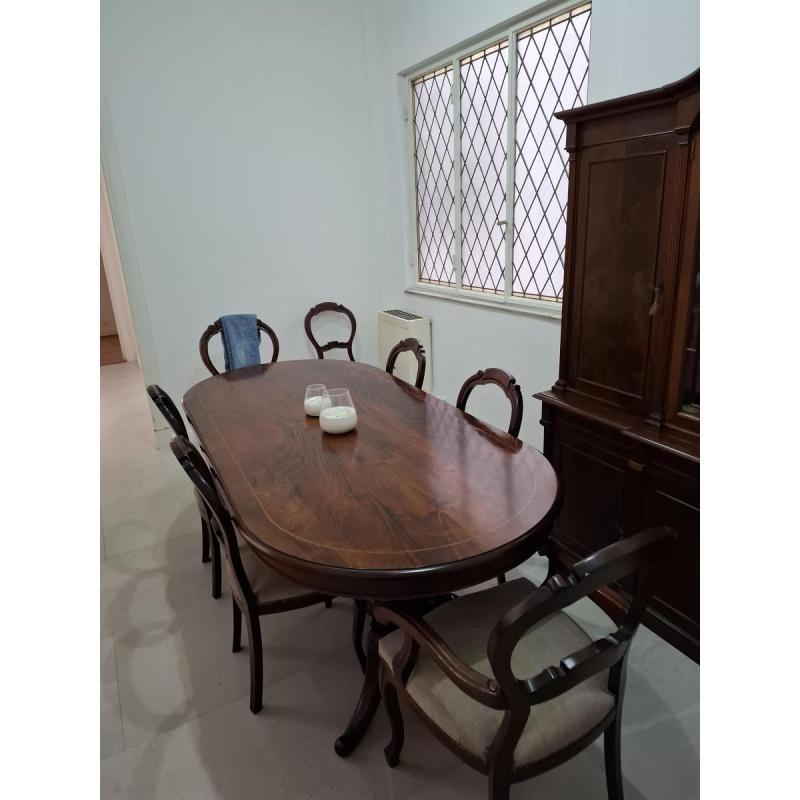 Juego de comedor clasico, - 5