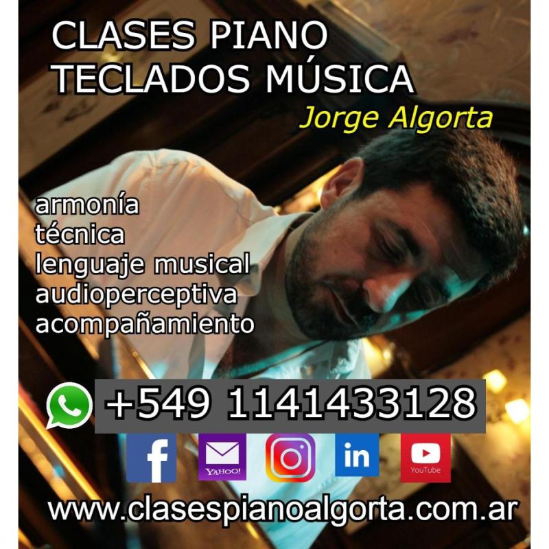 Clases de Piano, Teclados, Música