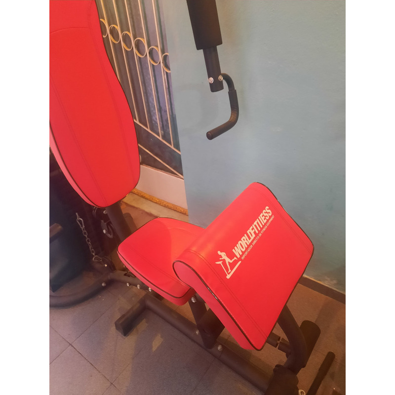 Multigimnasio 75kg C/estruct. P/lingotera World Fitness 7116