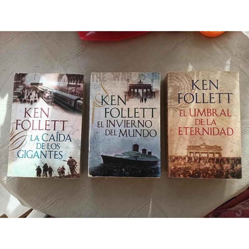 Libros de Ken Follett trilogía The Century