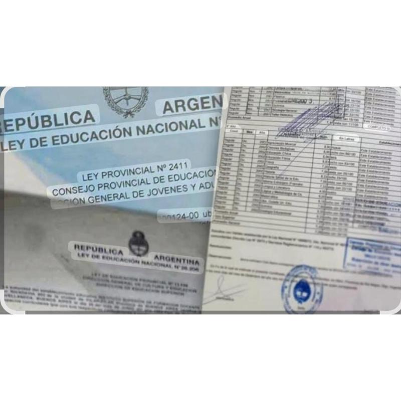 Gestionamos tu analítico y titulo secundario en 48hs